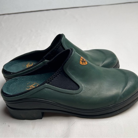 Ariat Womens Dark Green Slip-On Boots - Picture 4 of 8